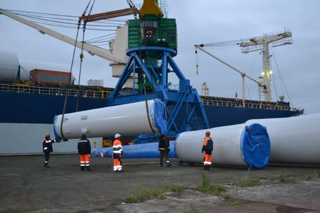 В порт столицы Камчатки доставлена ветроэнергетическая установка для Усть-Камчатска