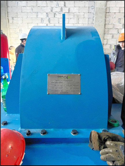 ПЕРВАЯ ПРОИЗВЕДЕННАЯ В ДАГЕСТАНЕ ГИДРОТУРБИНА НАПРАВЛЕНА НА САМУРСКУЮ МГЭС